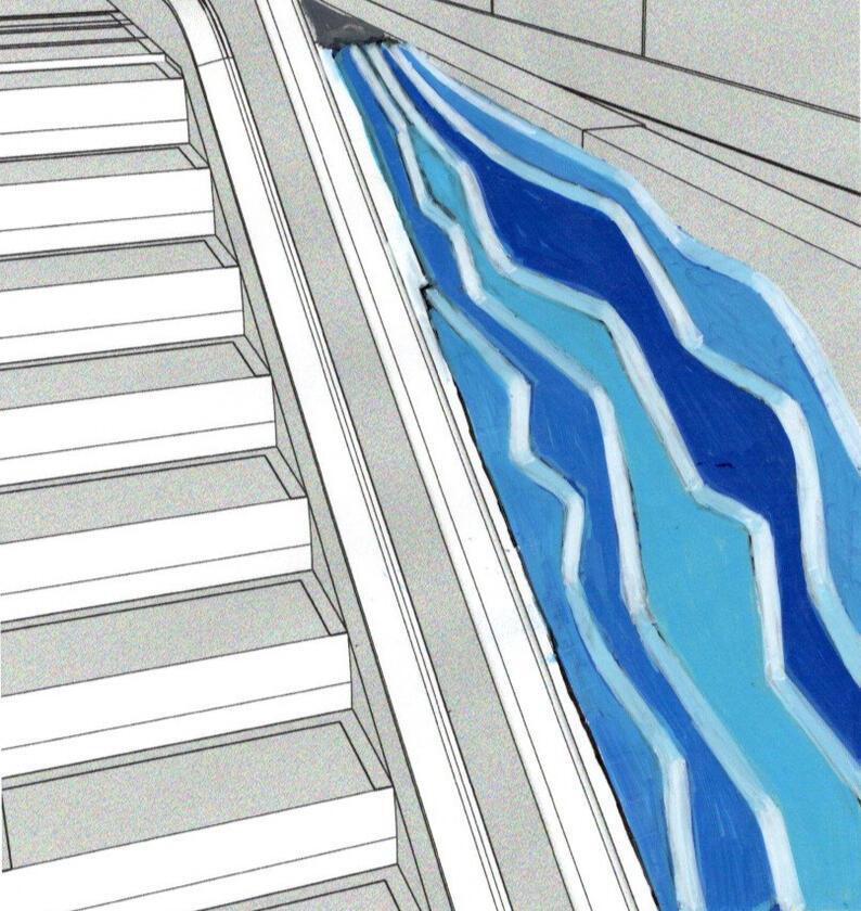 Chinook Falls (River Relief Closeup)